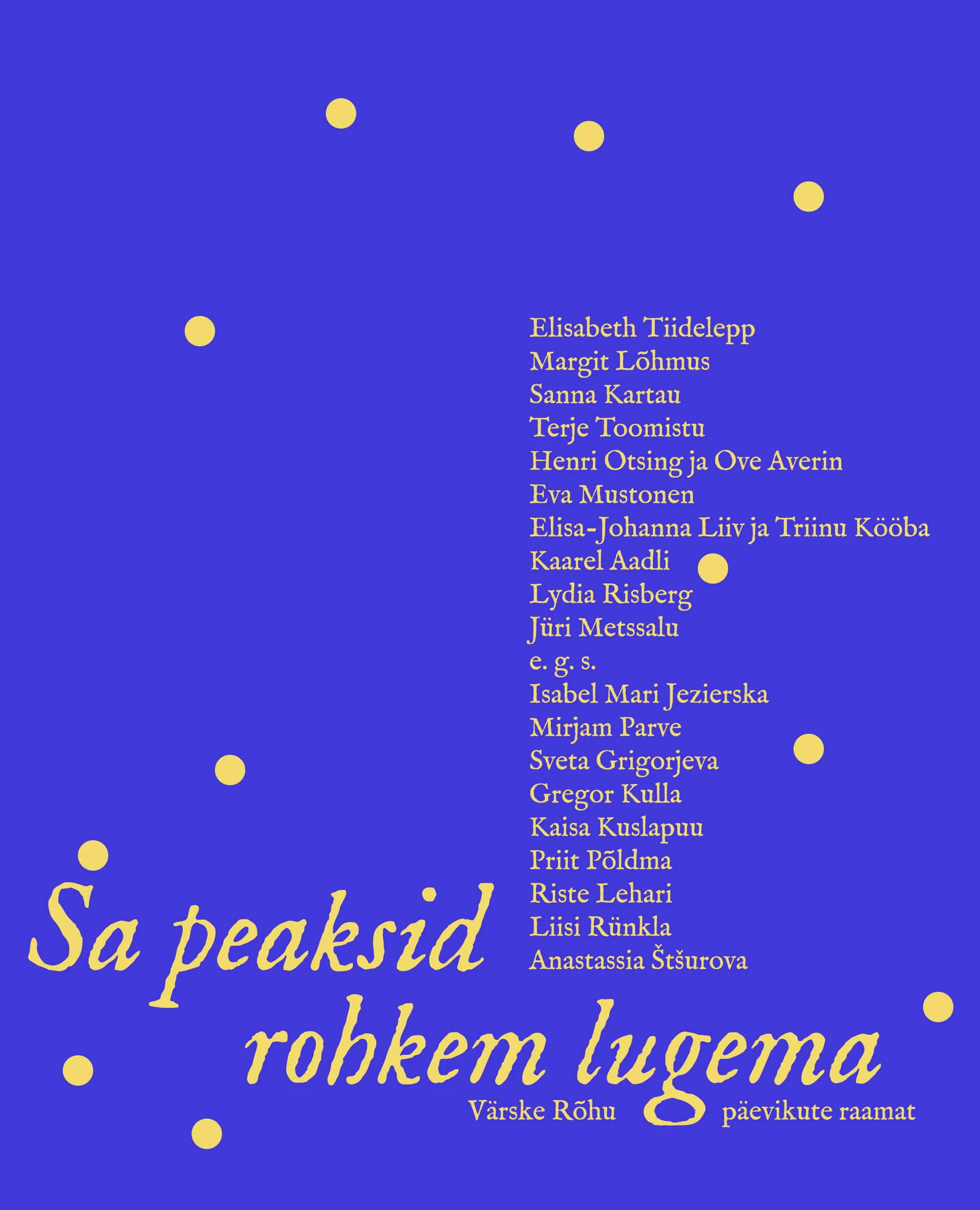 Sa peaksid rohkem lugema