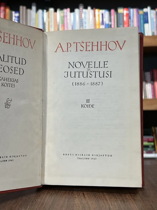 Novelle ja jutustusi 1886-1887. Valitud teosed. III köide