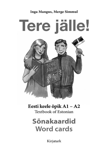 Tere jälle! Sõnakaardid. Word cards