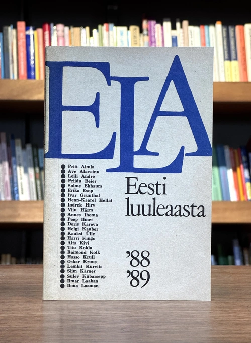 Eesti luuleaasta 88–89