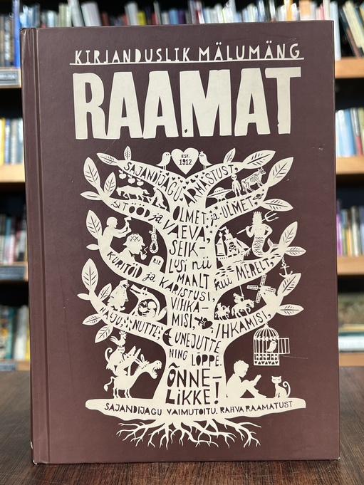 RAAMAT. Kirjanduslik mälumäng